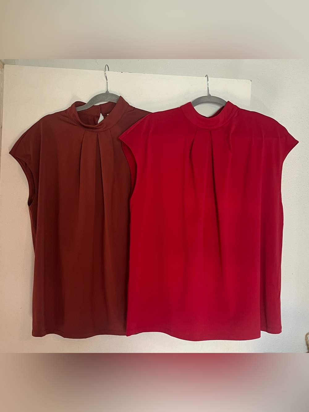 Halara Cap Sleeve Blouses (sold as a pair)